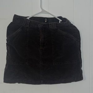 Brown Corduroy Skirt  - Vintage American Eagle
